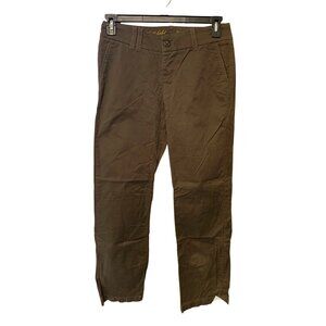 Lee Gold Label Boyfriend Womens 6 Vintage Olive Army Pants Chino Casual